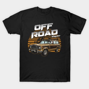 Jeep Wagoneer SJ series jeep car offroad name T-Shirt